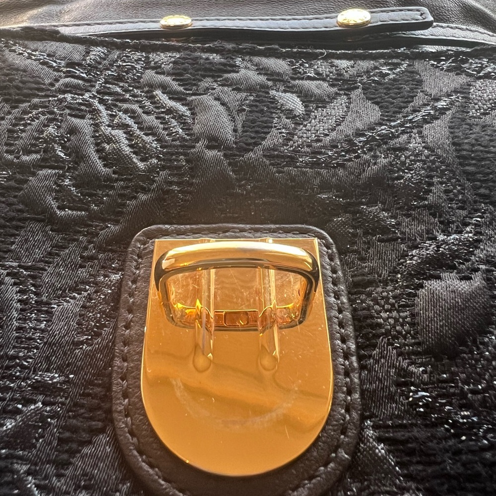 PRADA Pattina Tessuto Lurex Bag with Chain - Picture 17 of 17